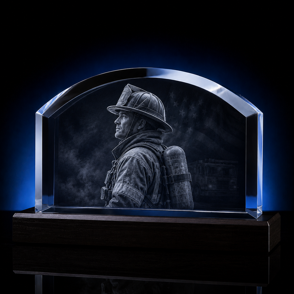 Monument Crystal Keepsake