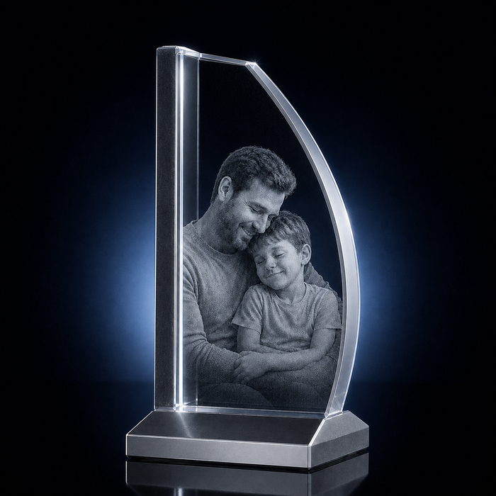 3D Crystal Desk Lamp