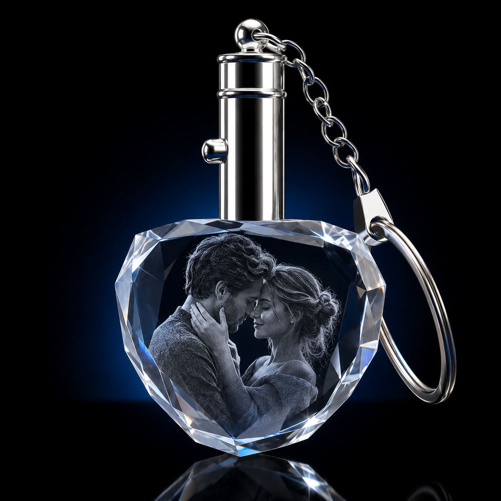 Heart Keychain Keepsake