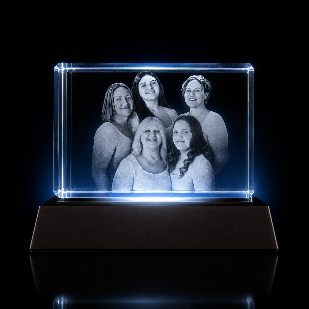 Rectangle Mantel Crystal