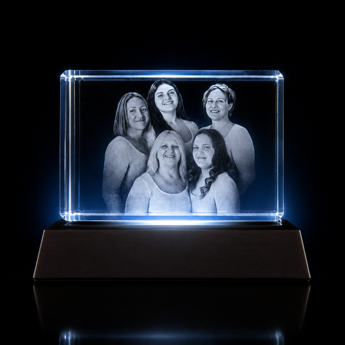 Rectangle Mantel Crystal