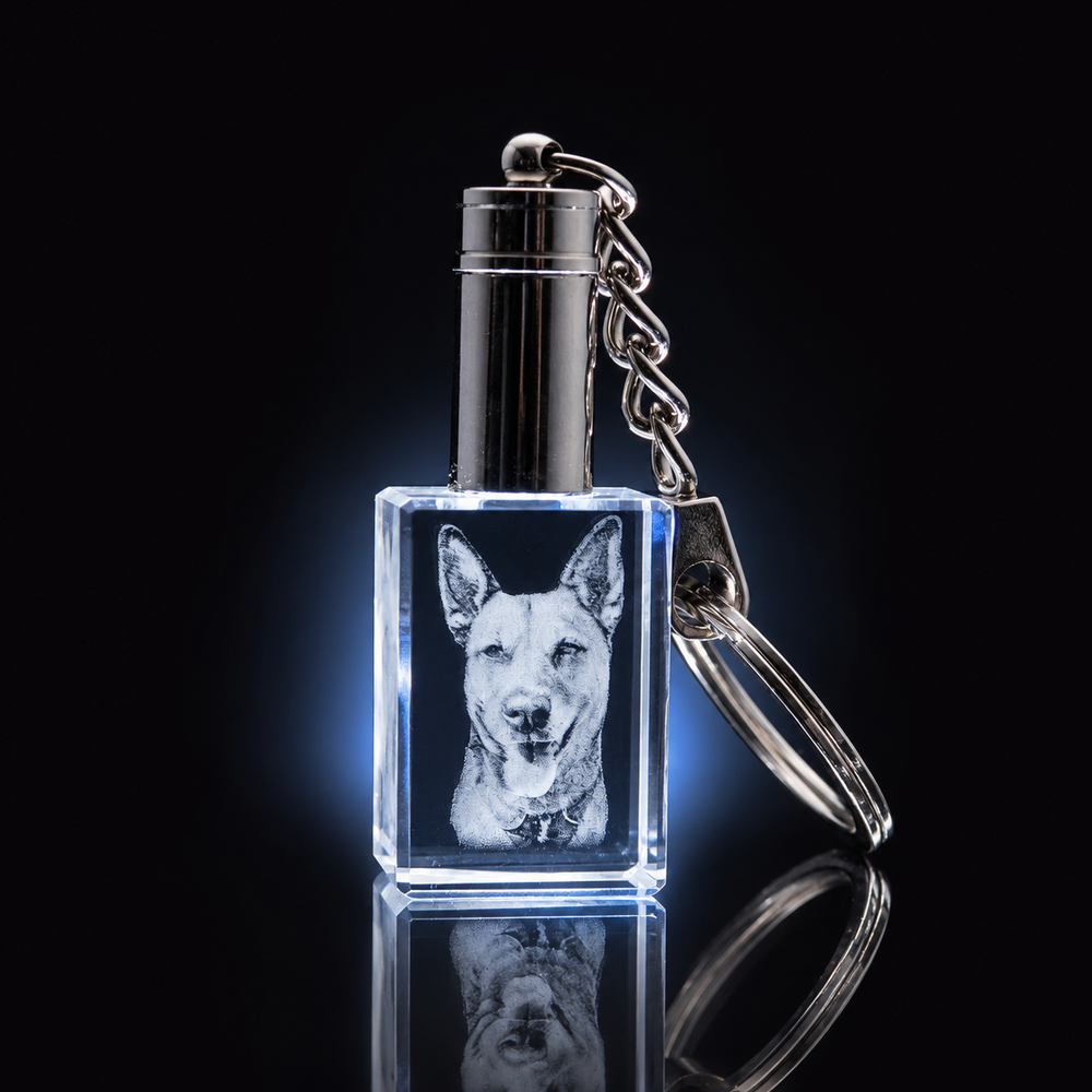 Rectangle Keychain Keepsake