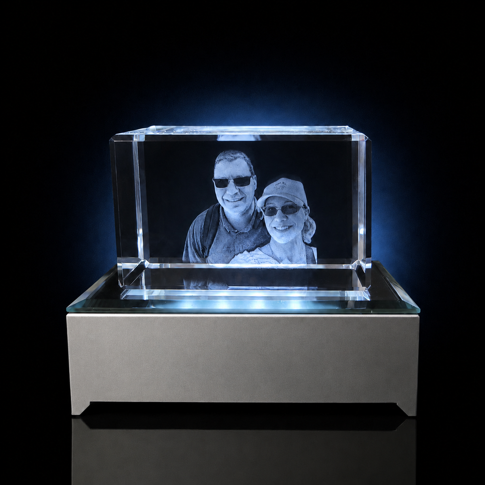 Rectangle Crystal Keepsake